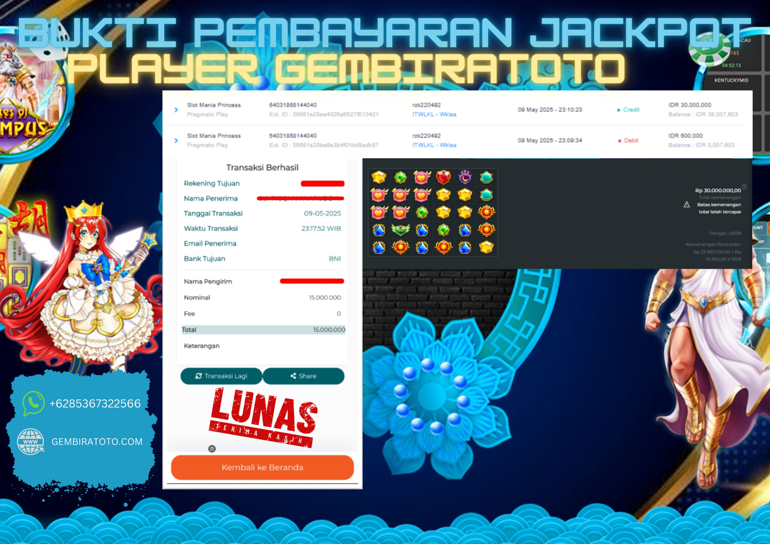 Prediksi GEMBIRATOTO